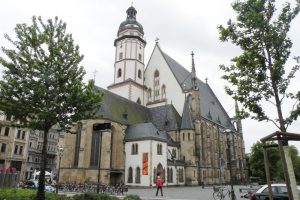 Thomaskirche mit nördlichem Thomaskirchhof. Foto: Gernot Borriss