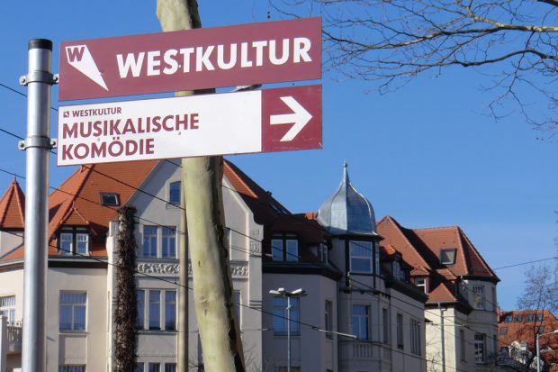 Hier geht's zur Westkultur. Foto: Marko Hofmann