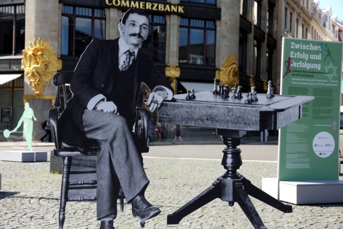 Vergessene jüdische Sportler: Rekord-Weltmeister im Schach, Emanuel Lasker. Foto: Michael Freitag