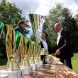 Der Max und Leo Bartfeld Pokal im Rahmen des Internationalen Fußballbegegnungsfestes erhält den Julius Hirsch-Preis 2017. Foto: L-IZ.de