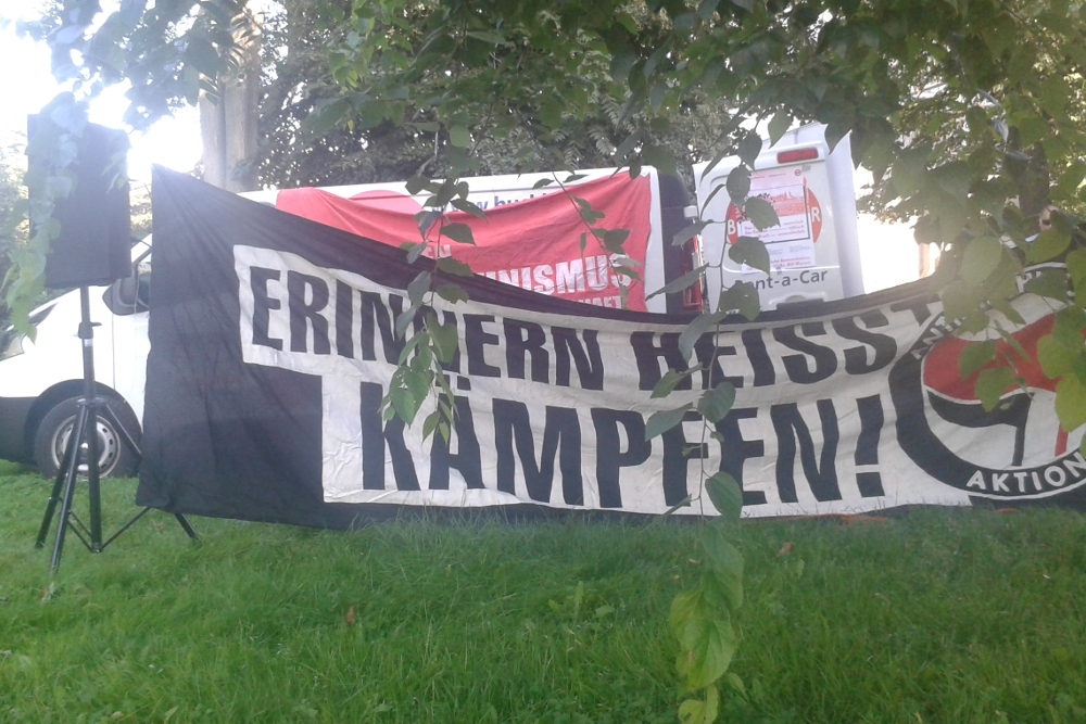 Gedenkdemo für Karl-Heinz T. Foto: René Loch