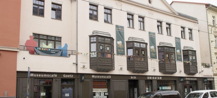 Das Museumscafé Goetz in der Zschocherschen Straße. Foto: UNIKATUM Kindermuseum