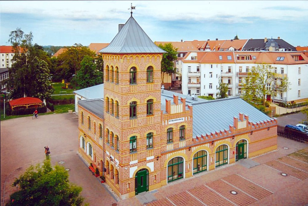 Das Gerätehaus in der Rosa-Luxemburg-Straße. Foto: Freiwillige Feuerwehr der Stadt Markkleeberg