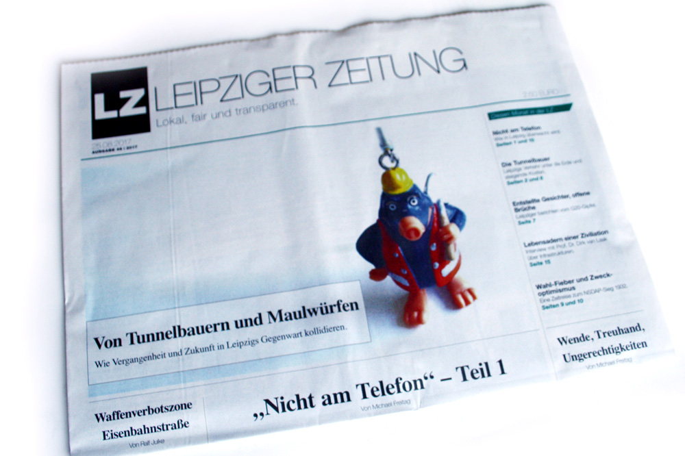 Leipziger Zeitung Nr. 46. Foto: Ralf Julke