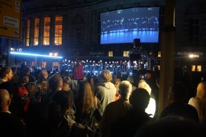 Lichtfest 2014 mit großer Runde um den Ring. Foto: Ralf Julke