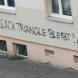 Graffiti zum Black Triangle. Foto: Ralf Julke