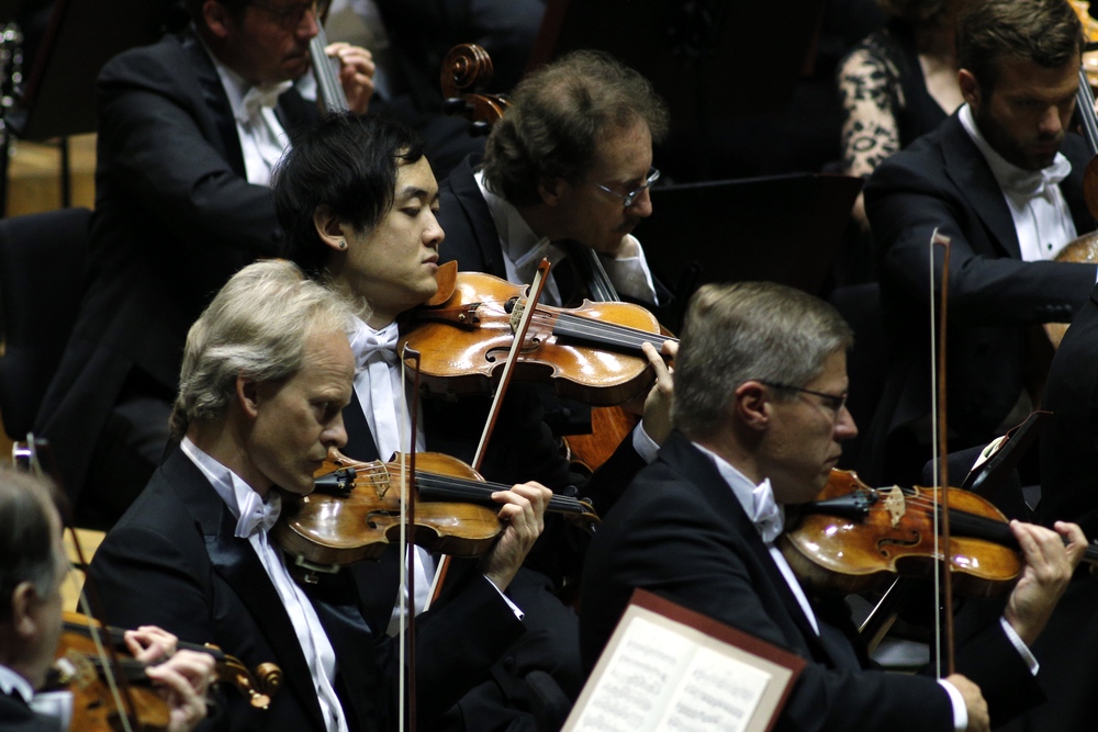 Das Gewandhausorchester. Foto: Alexander Böhm
