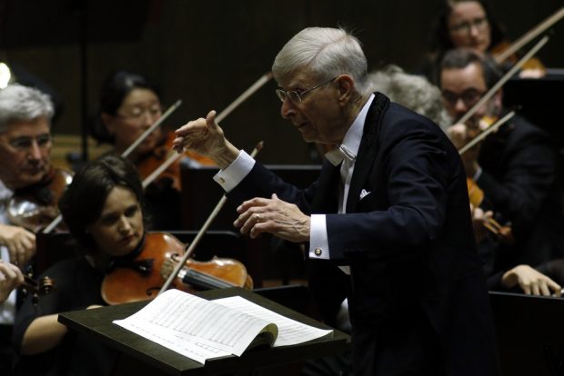 Herbert Blomstedt dirigerte das Eröffnungskonzert. Foto: Alexander Böhm