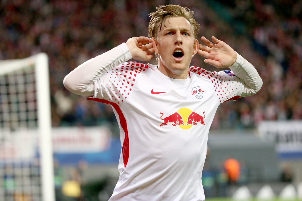 Forsberg erzielte gegen Monaco die Führung, blieb ansonsten aber blass. Foto: GEPA Pictures