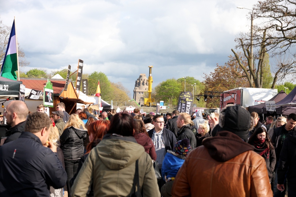 Ob er wohl hier dabei ist, der typische Ostdeutsche? Man weiß es nicht ... Foto: L-IZ.de