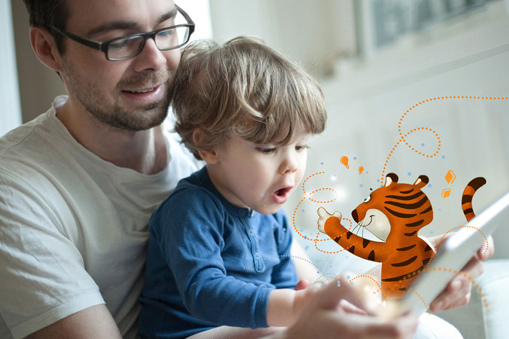 Mit TigerBooks völlig neue Leseabenteuer erleben. Foto: Leipziger Städtische Bibliotheken