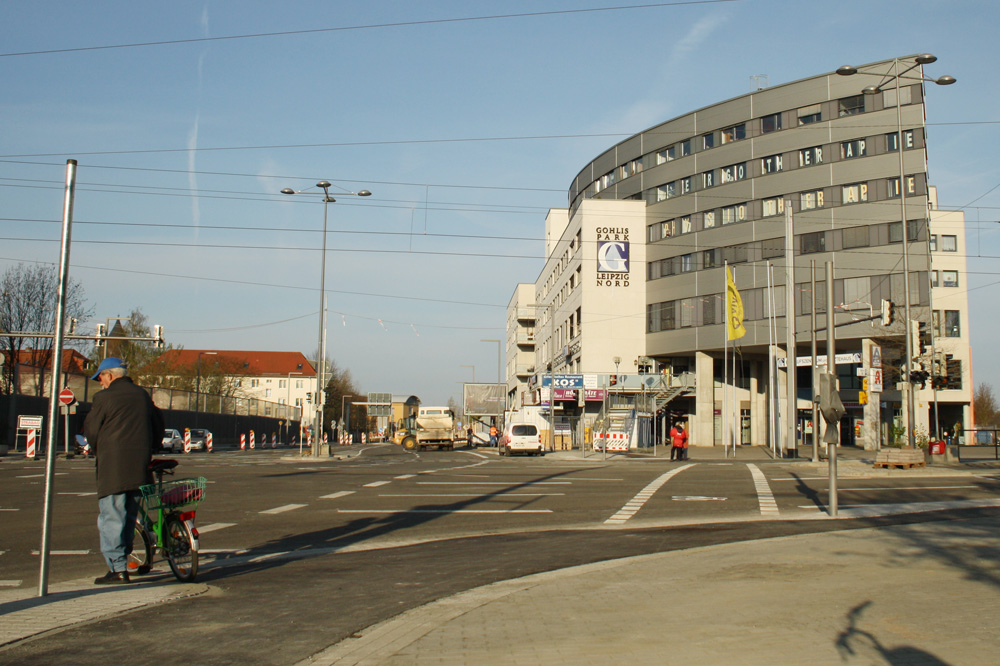 Gohlis-Park an der Max-Liebermann-Straße. Foto: Ralf Julke