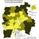 Die durchschnittliche Haushaltsgröße nach Ortsteilen. Grafik: Stadt Leipzig / Statistischer Quartalsbericht 2 / 2017