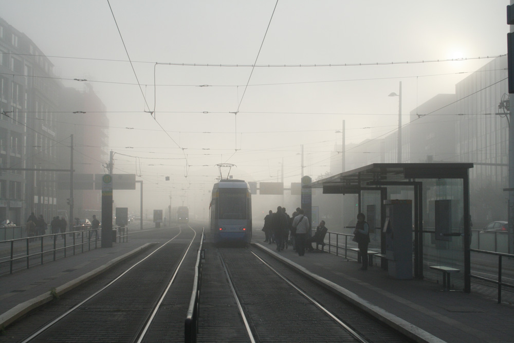 Frühmorgens in Leipzig. Foto: Ralf Julke