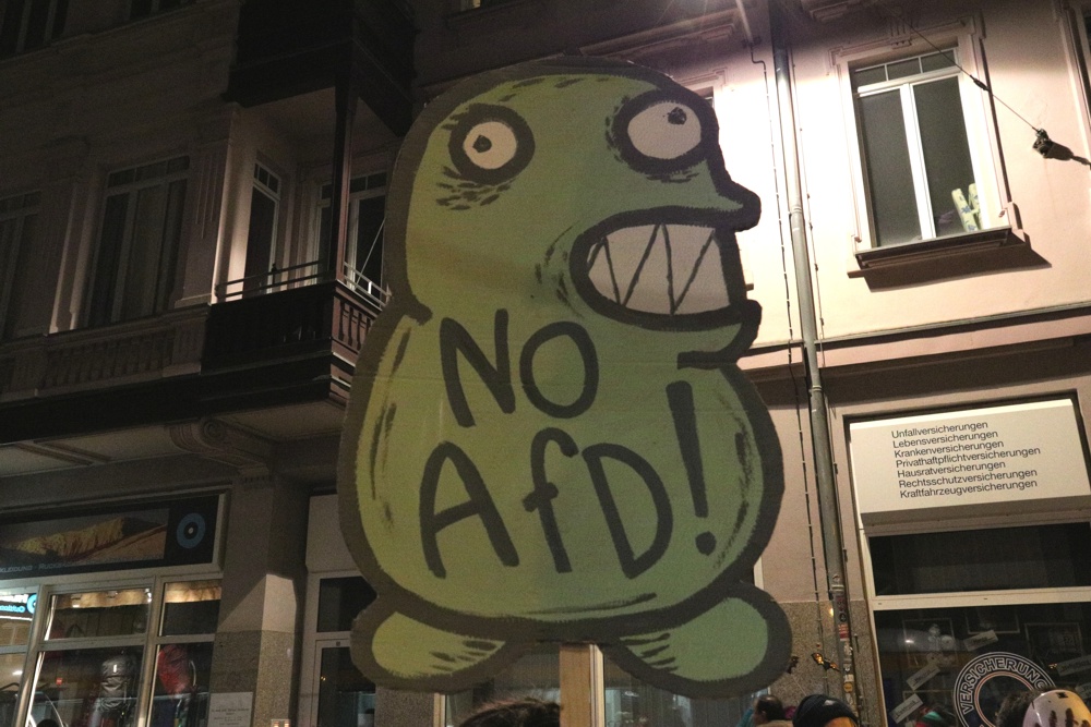 Noch so ein Gespenst. Die AfD. Foto: L-IZ.de