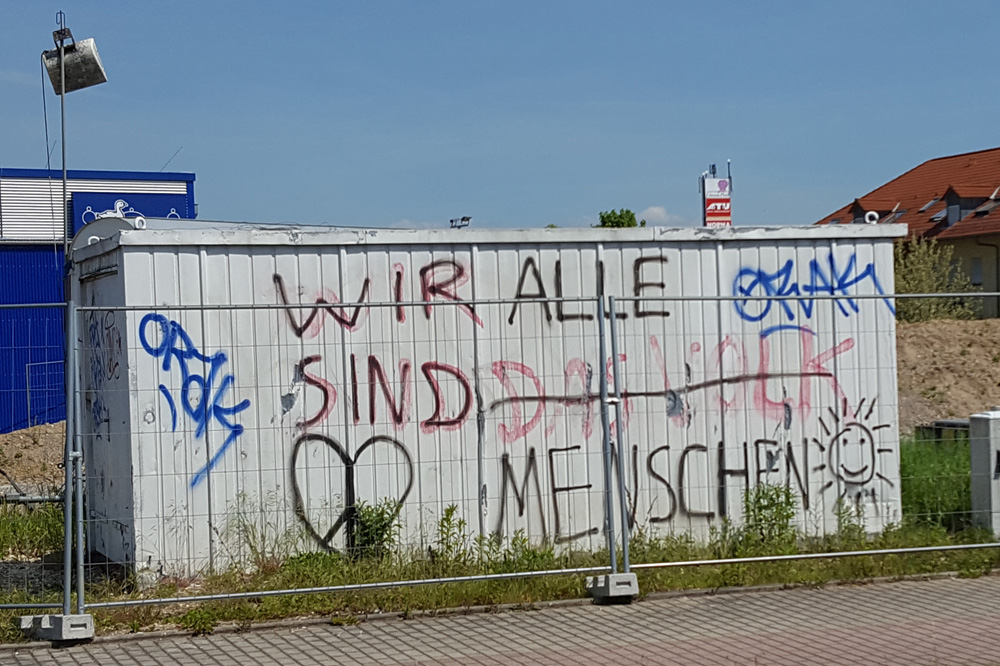 Wir alle sind Menschen. Foto: Marko Hofmann