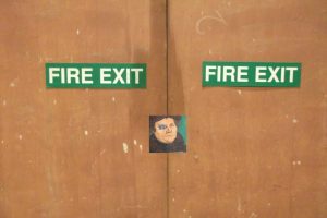 Collage Fire Exit: Foto: Kurt Mondaugen