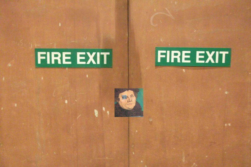 Collage Fire Exit: Foto: Kurt Mondaugen