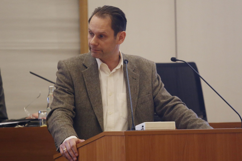Heiko Oßwald im Stadtrat. Foto: L-IZ