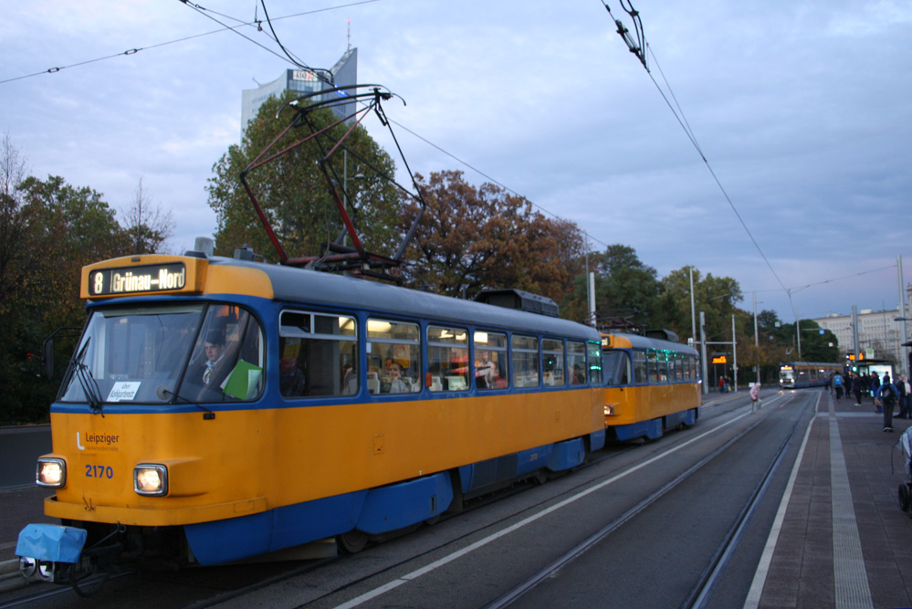 Bewährter Lastesel: Tatra-Straßenbahn. Foto: Ralf Julke