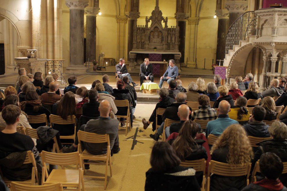 Foto: Uwe Willmann, AG Demokratie, Initiative des Evangelischen Schulzentrums