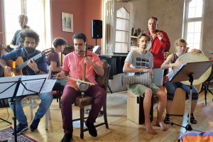 Leipziger Ensemble für außereuropäische Musik. Foto: Stiftung Friedliche Revolution