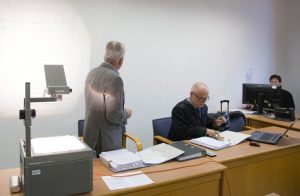 Rund sechs Stunden referierte der einzig verbliebene Angeklagte Jörg S. am 1. November im Landgericht Leipzig. Foto Michael Billig, muellrausch.de