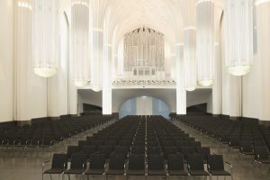 Paulinum der Universität Leipzig mit Blick auf die Jehmlich-Orgel. Foto: Marion Wenzel /Universität Leipzig