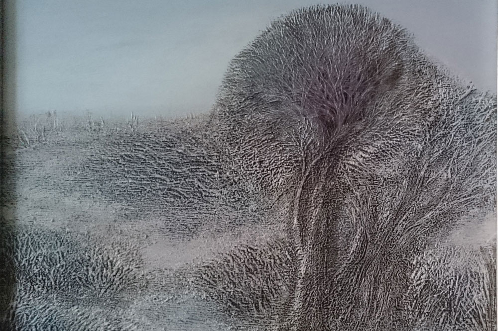 Angelika Rochhausen: Blaue Nacht. Foto: Lyrikgesellschaft