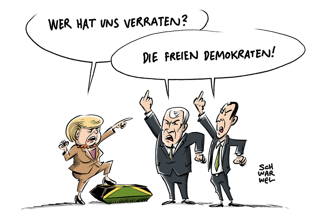Karikatur: Schwarwel