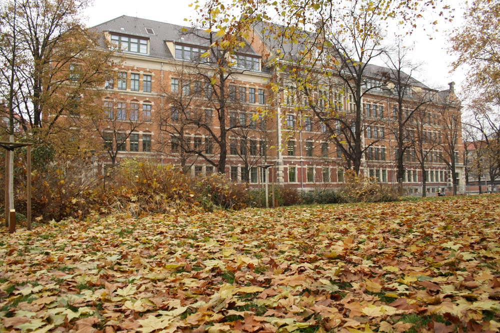 Das Kant-Gymnasium in der Südvorstadt. Foto: Ralf Julke