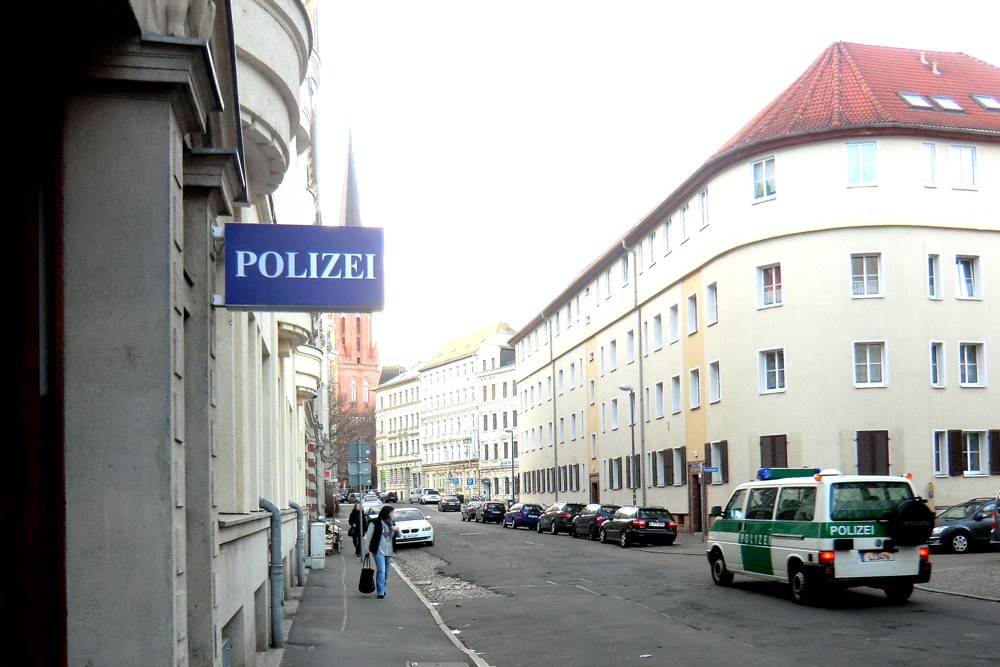 Polizeirevier in der Weißenfelser Straße. Foto: Marko Hofmann