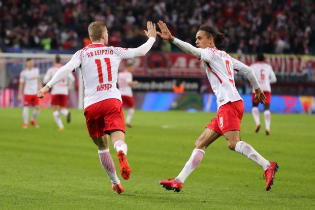 Endlich traf der bisher glücklose Timo Werner. Foto: GEPA pictures/Sven Sonntag