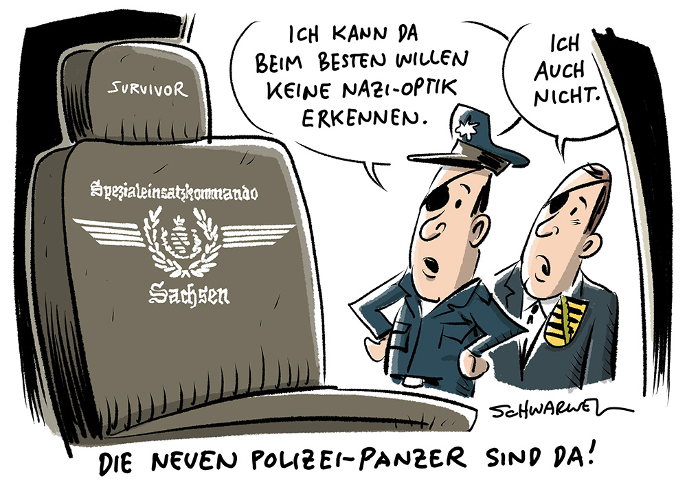 Karikatur: Schwarwel
