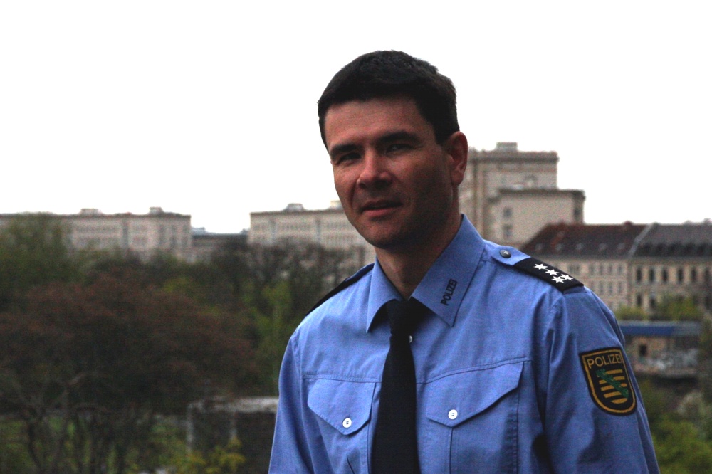 Andreas Loepki, Sprecher der Polizeidirektion Leipzig. Foto: L-IZ.de