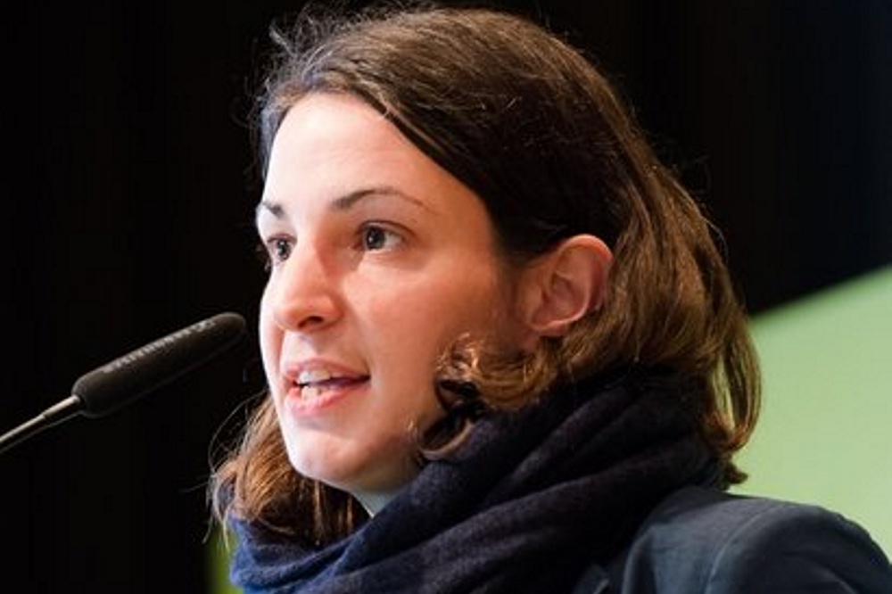 Christin Melcher, Landesvorstandssprecherin Bündnis 90/Die Grünen Sachsen. Foto: Bündnis 90/Die Grünen