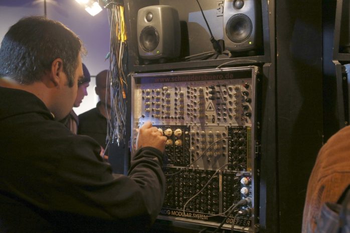 Klanginstallationen. Foto: Alexander Böhm