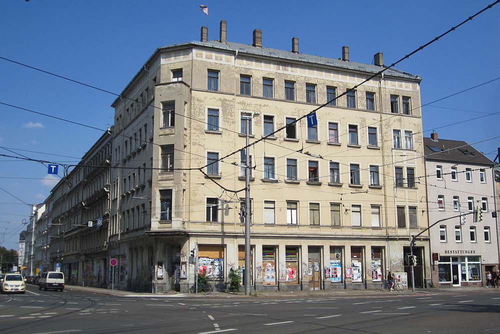 Kreuzung Wurzner-/Dresdner Straße. Foto: Don-kun