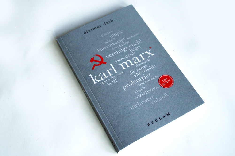 Dietmar Dath: Karl Marx. Foto: Ralf Julke