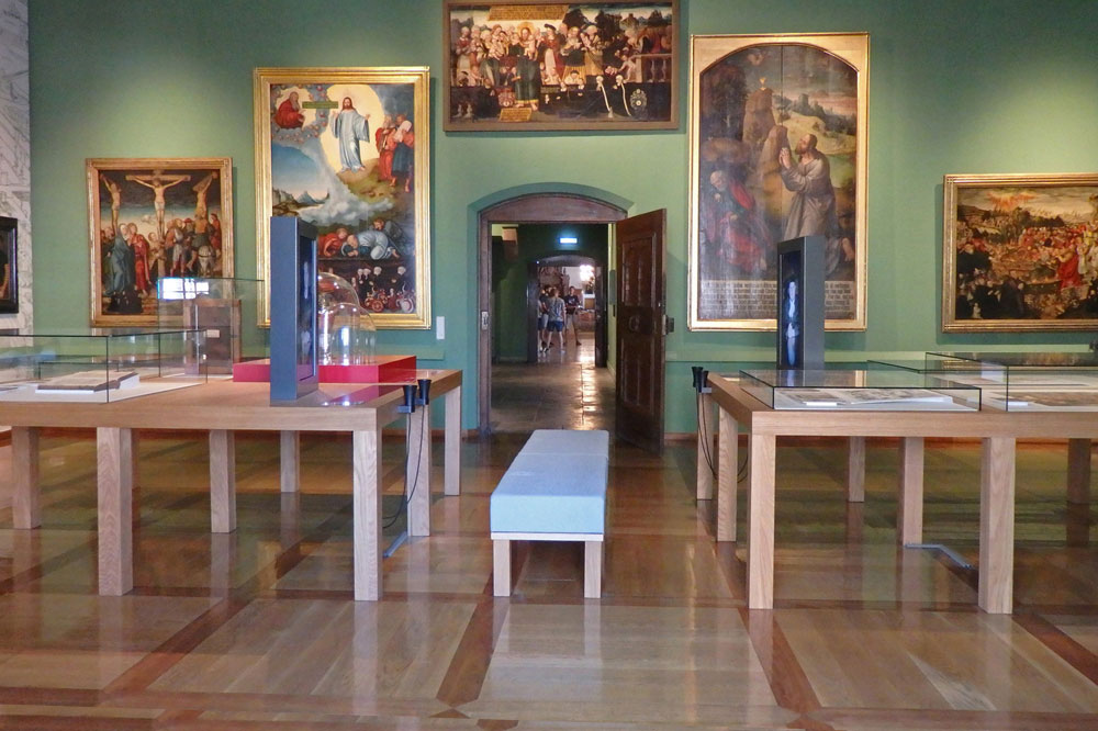 Luther im Disput. Foto: SGM