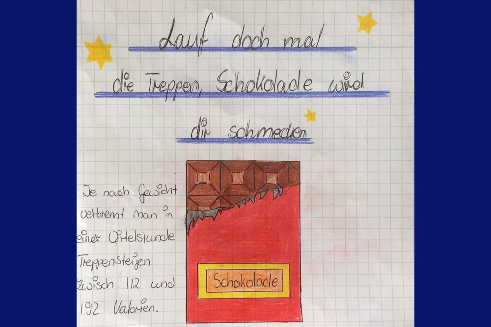 Aushang im Fahrstuhl des Kant-Gymnasiums. Foto: Cordula Rosch