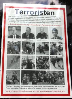 Das Plakat aus dem August 2017. Foto: L-IZ.de
