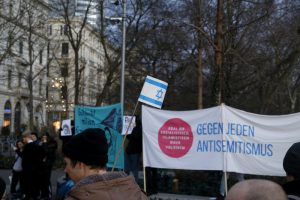 Gegen jeden Antisemitismus. Foto: Alexander Böhm