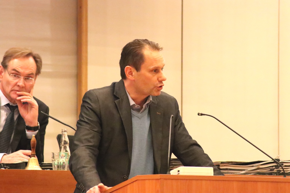 Heiko Oßwald (SPD) im Stadtrat Leipzig. Foto: L-IZ.de