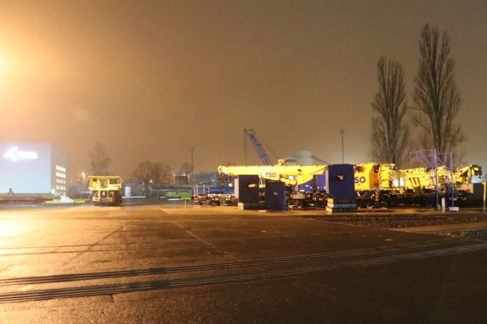 Kirow an der Spinnereistraße bei Nacht. Foto: Michael Freitag