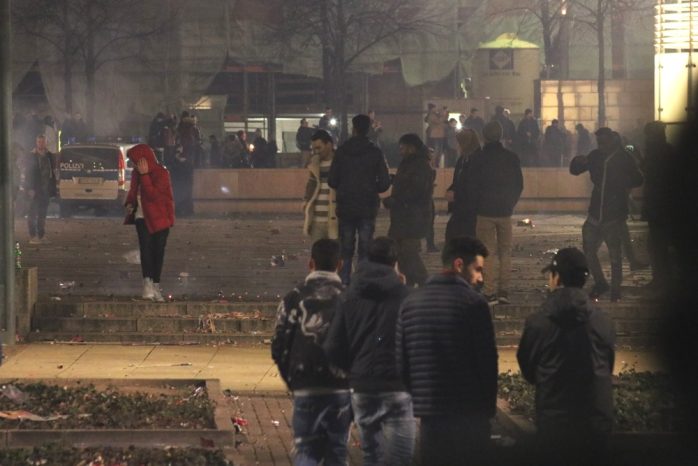 Krieg auf dem Augustusplatz. Oder? Foto: L-IZ.de