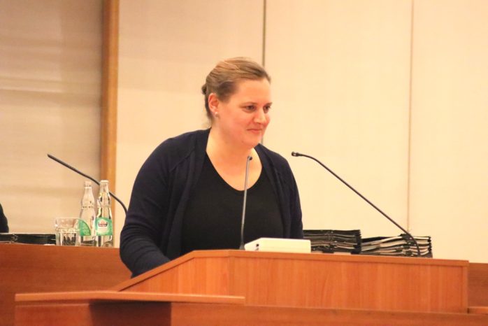 Petra Sejdi (Grüne). Foto : L-IZ.de