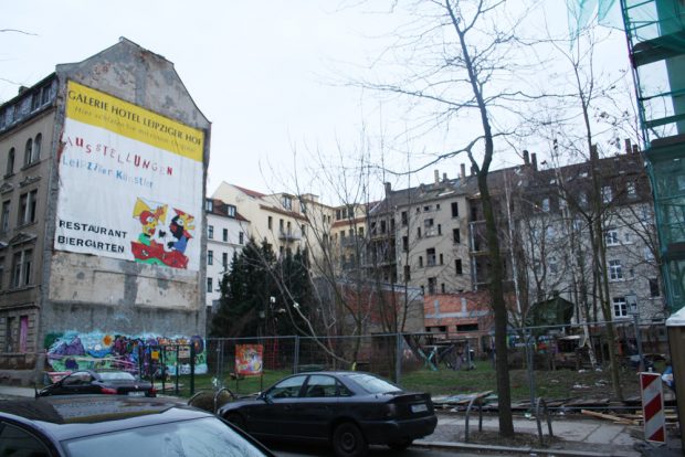 Der wilde Abenteuerspielplatz in der Ludwigstraße Nr. 42. Foto: Ralf Julke