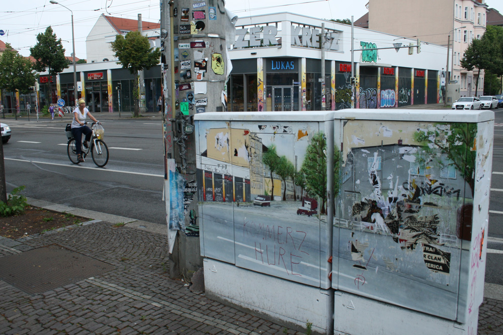 Flacher Supermarkt in Connewitz. Foto: Ralf Julke