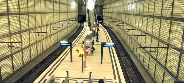 Leipzigs teuerste Tunnel-Station: Wilhelm-Leuschner-Platz. Foto: Ralf Julke